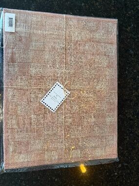 MacKenzie-Childs Pink Sinamay Placemats, Set of 4